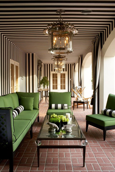 Contemporary Furniture Angeles on Loggia Beverly Hills Residence Los Angeles