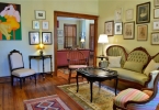 Front Parlor — Extensive Art Collection